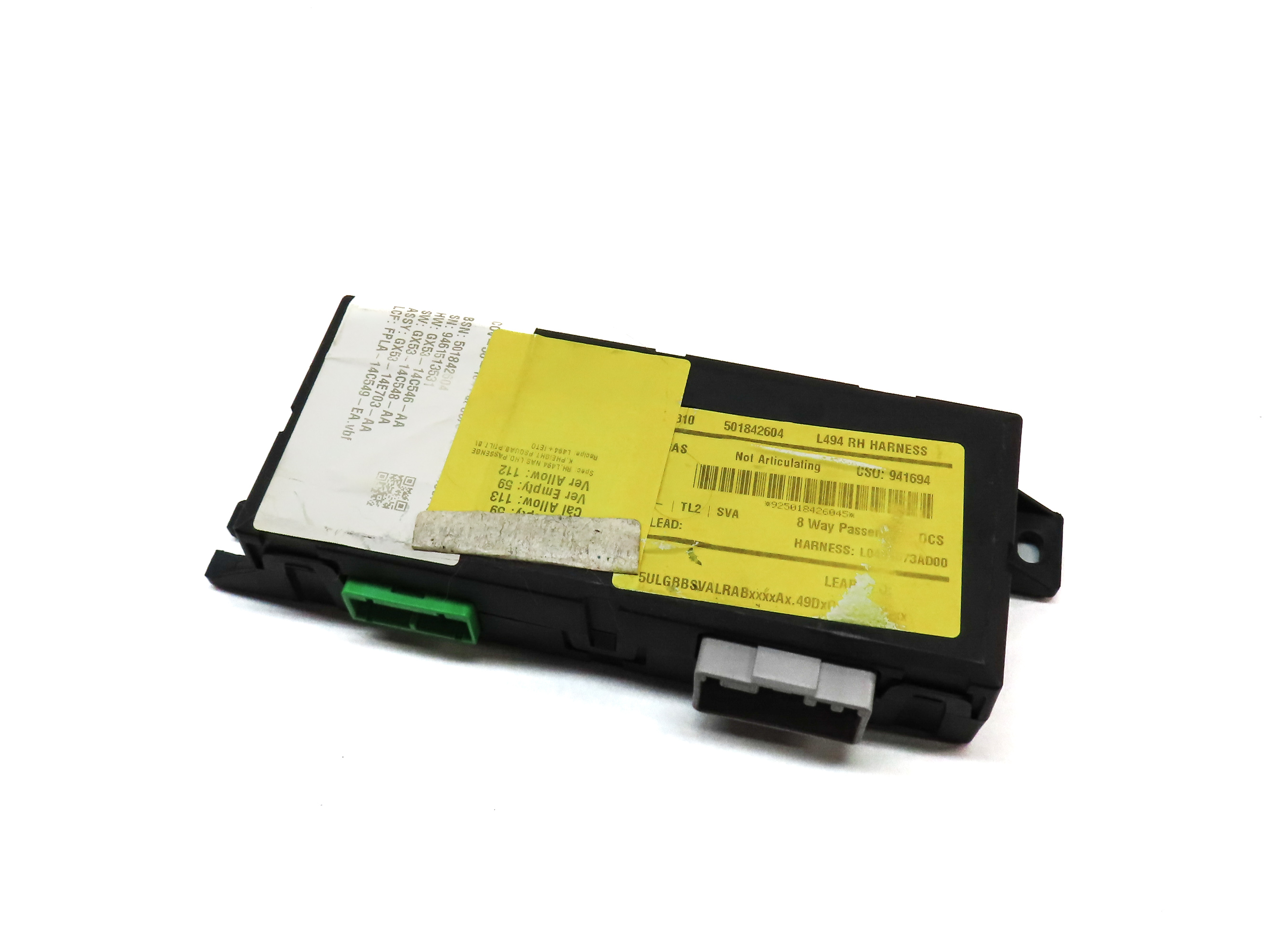 2015 LAND RANGE ROVER SPORT (L494) FRONT RIGHT PASSENGER SEAT CONTROL MODULE — exact item pictured